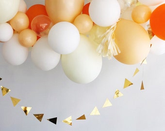 Orange Balloon Garland Kit. Sweet Clementine Tangerine Balloon Garland. Orange Baby Shower Decor. Cutie Theme DIY Balloon Garland Kit