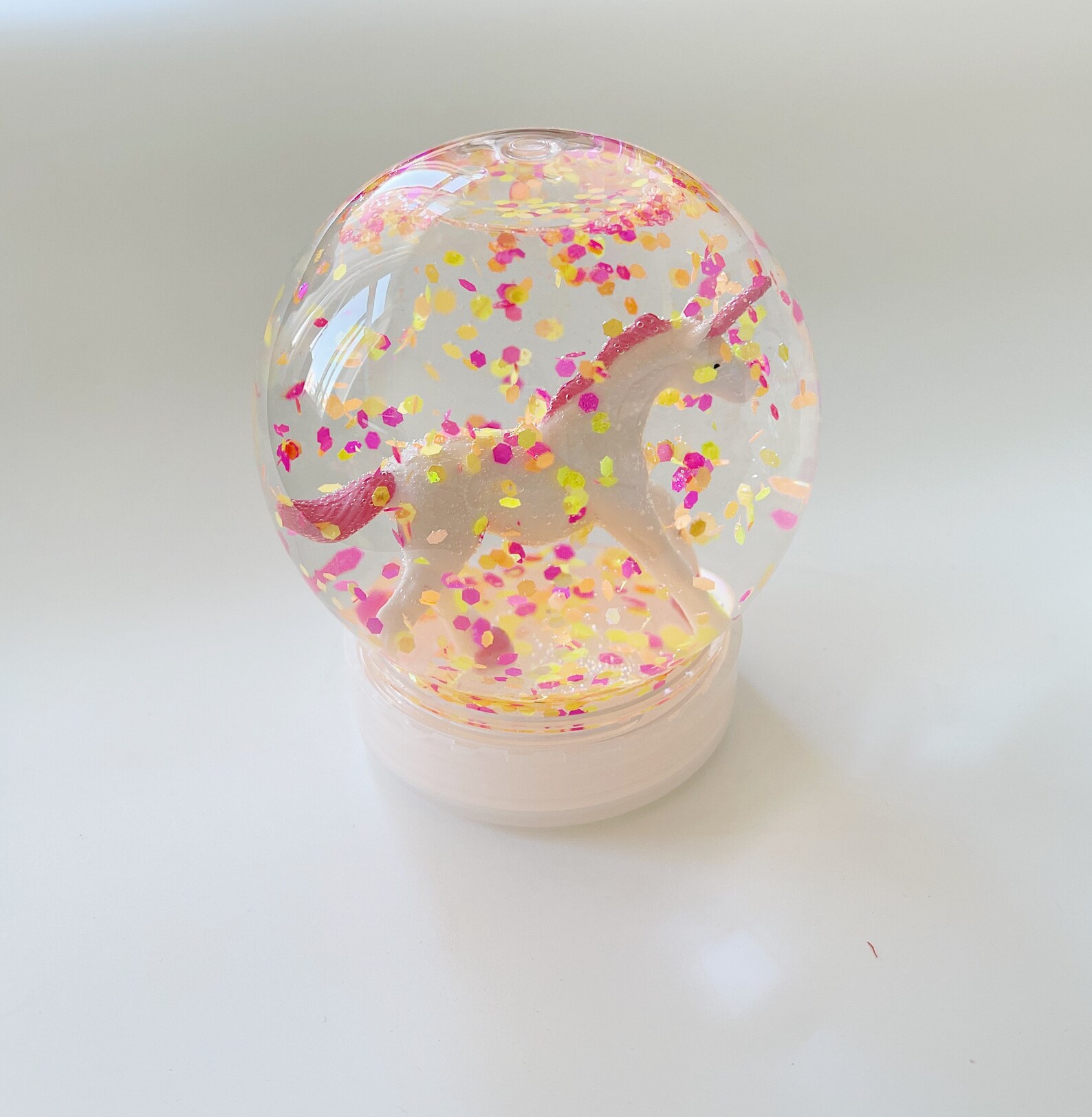 Kids Shatterproof Glitter Globe Toy Water Globe Childrens Etsy
