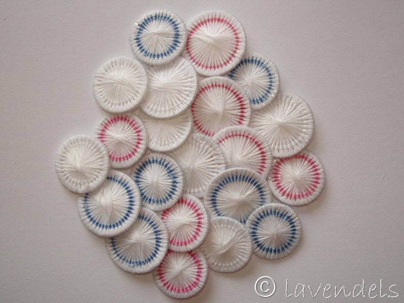 Laundry buttons twine buttons white diameter 15 mm 10 pieces/pack buttons image 2