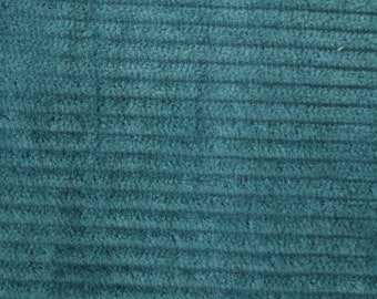 Cord Breitkord  opalblau ~ Ökotex ~ Stoff 100 % Baumwolle  ~ 280 g/m2, Kord türkis petrol