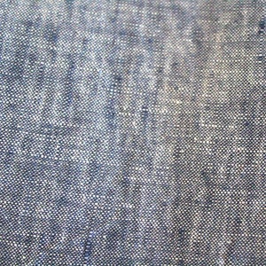 Linen soft dark blue 160 g/m2 ~ Linen fabric mottled blue
