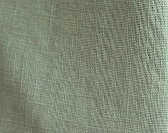 Lime green enzyme washed 230 g/meter Ökotex linen fabric green