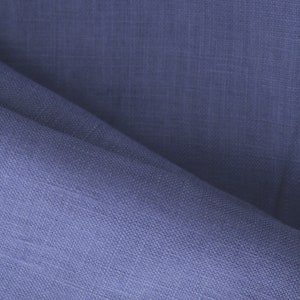 Linen fabric Ökotex lavender blue 132 g/m2 ~ Linen