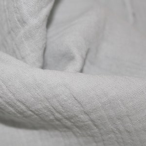 Muslin Double Gauze ~ light grey ~ cotton - light as a feather