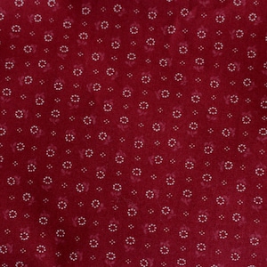 Traditional flowers wine red Dirndl cotton fabric flowers red image 1