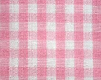 Baumwollstoff rosa großkariert (Karogröße 0,5 x 0,5 cm) kariert Ökotex