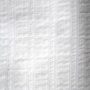 Tissu en coton structuré blanc 160 cm de large popeline blanche Ökotex