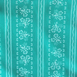 Traditional fabric ~ tendrils emerald ~ dirndl fabric apron fabric cotton fabric