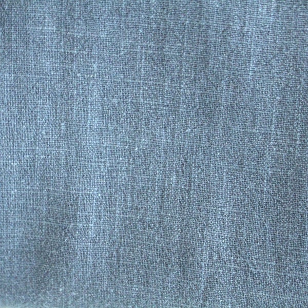 Linen powder blue stonewashed 250 g/meter ~ Linen fabric blue