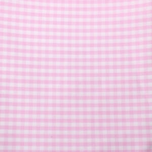 Tessuto di cotone ökotex tulle rosa quadretti piccoli (misura check 0,25 x 0,25 cm) quadretti Vichy