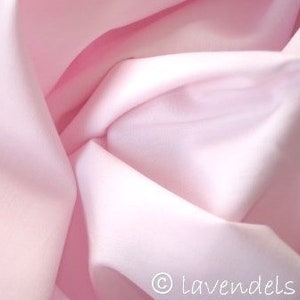 GOTS cotton fabric light pink baby pink pink plain plain fabric cotton
