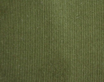 Cord Fein waldgrün  ~ Ökotex ~ Stoff 100 % Baumwolle  ~ 145 g/m2, Kord babycord grün dunkelgrün