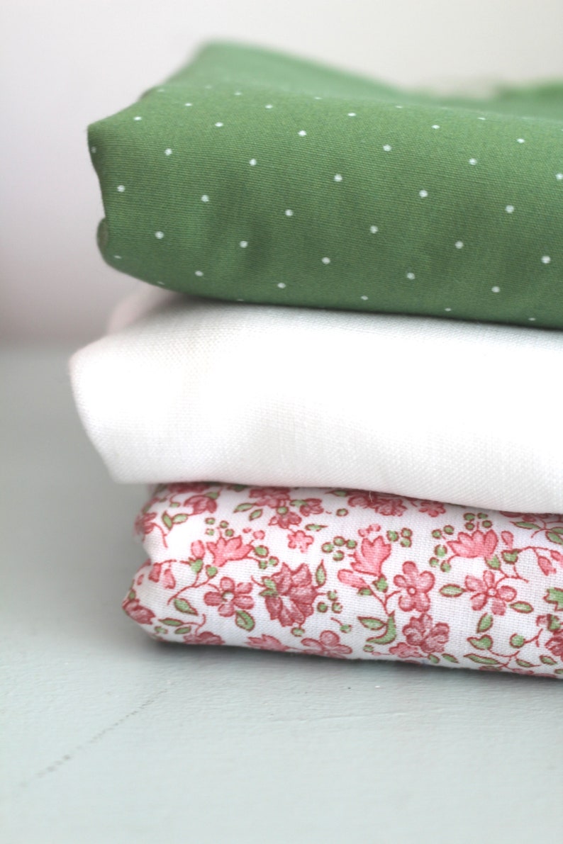 Cotton Fabric Sage Dots Dots Green Polka Dots Costume Fabric - Etsy