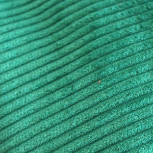 Cord broad cord emerald green ~ Ökotex ~ fabric 100% cotton ~ 280 g/m2, cord green