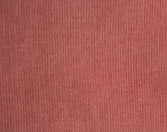 Kostbare fijne corduroy marsala ~ GOTS ~ stof 100% katoen ~ 280 g/m2, corduroy baby cord rood