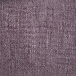 Linen plum stonewashed 250 g/meter ~ linen fabric
