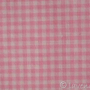 Baumwollstoff Ökotex Streifen rosa und weiß Streifenbreite 0,25 cm Bild 3