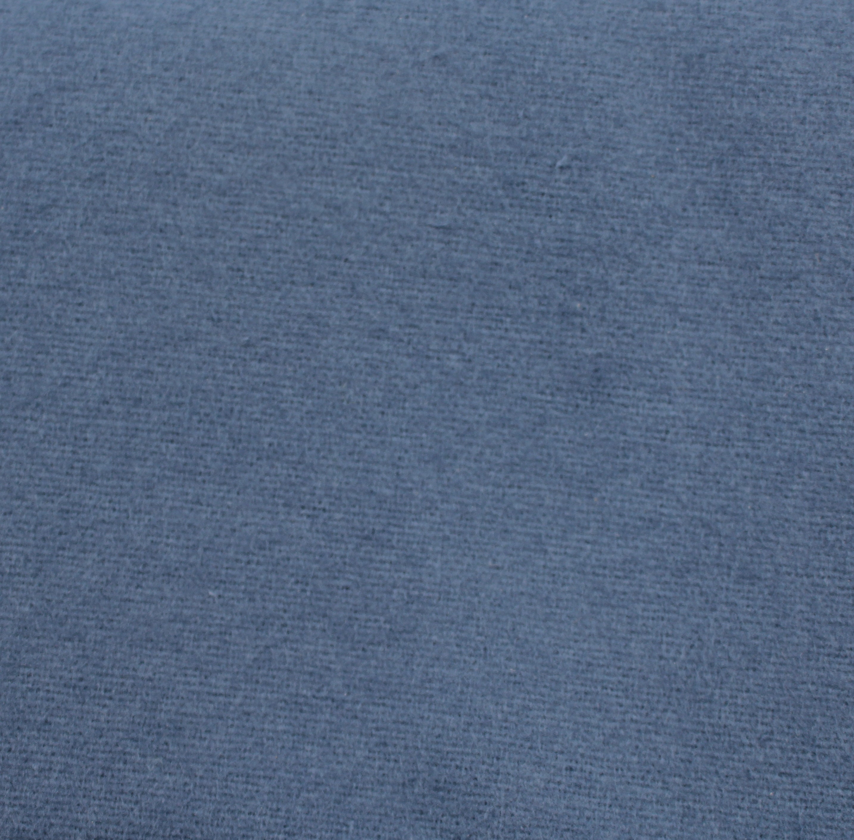 30 x 150 cm remnant flannel cotton fabric Ökotex English blue cotton