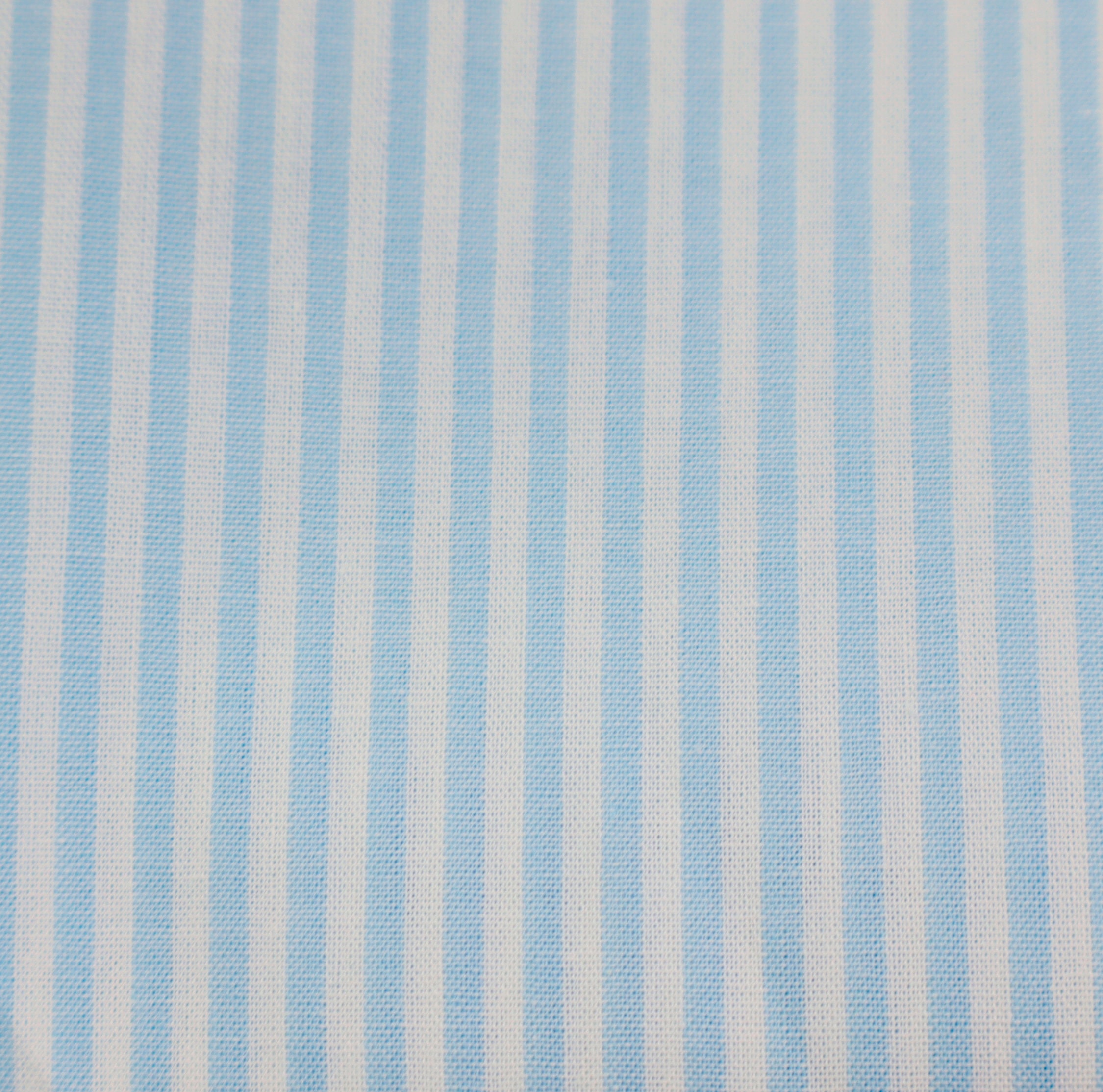 Cotton fabric Ökotex ~ Stripes baby blue ~ Stripe width 0.3