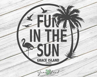 Fun in the Sun - Grace Island Collection - Digital SVG & PNG