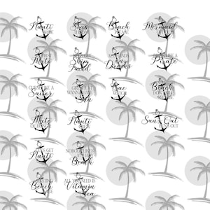 Nautical Bachelorette Party - 19 Options!! - Digital SVG, PNG and PNG Zip - for Vinyl