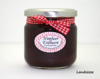 Strawberry - raspberry fruit spread