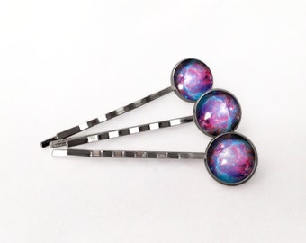 3pcs - hair pins nebula, 0178HP