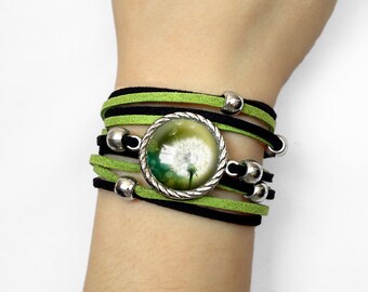 Paardebloem armband - 0395