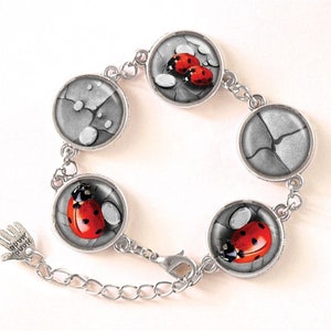 Armband Marienkäfer, 0101BS