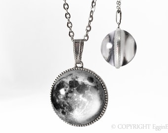 Two-sided Full moon Pendant, 0108SPS