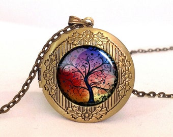 Big Tree of life Locket, 0604LPB