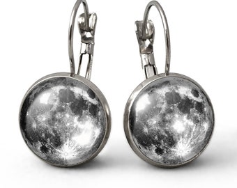 Boucles d'oreilles PLEINE LUNE, 0108ERS