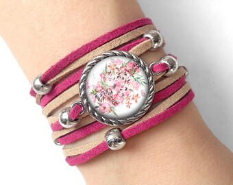 Retro flowers Bracelet - 0990