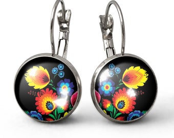Polish folk Earrings, 0415ERS