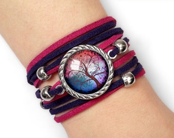 Boom van geluk armband - 0601