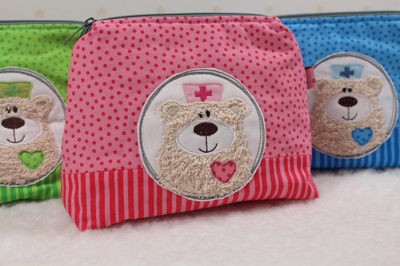 First aid bag Sister Bärbel, FirstAid, emergency bag, children's bag, first aid kit, playground, plaster bag, medicine bag image 3