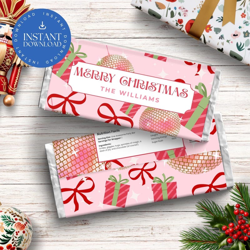 Christmas Wrapper 2025 Christmas 2025 Labels - Etsy
