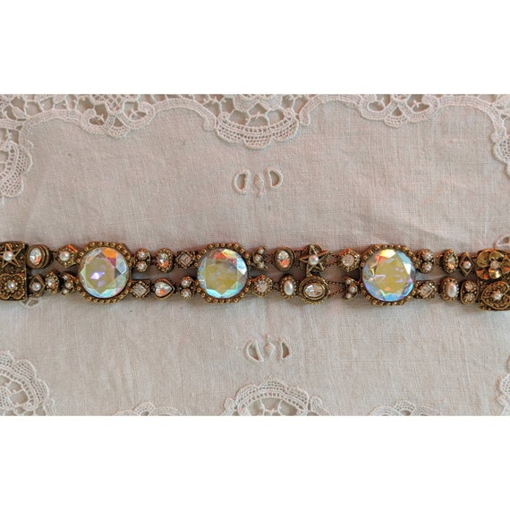 Vintage Marla Buck Stars + Moon Bracelet - image 6