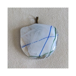 Vintage Blown Glass Pendant