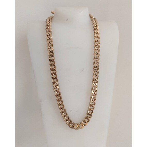 Vintage Goldtone Chain Necklace