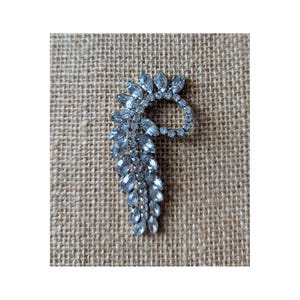 Vintage Crystal Rhinestone Brooch