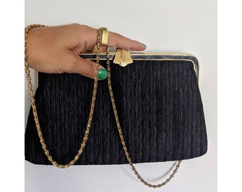 Vintage Black Evening Purse