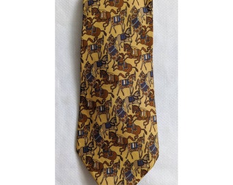 Vintage Salvatore Ferragamo Silk Tie
