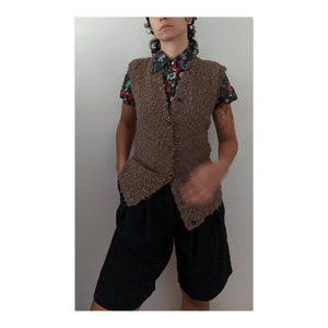 Vintage Handmade Wool Vest