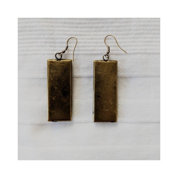 Vintage Tibetan Earrings - image 2