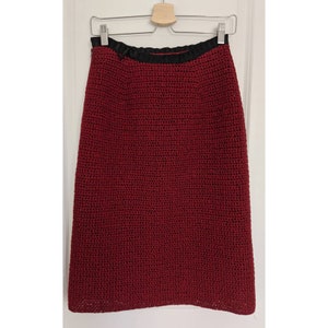 Vintage HandKnit Skirt