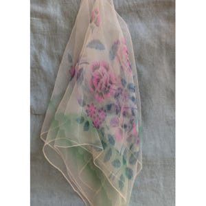 Vintage Printed Japanese Scarf