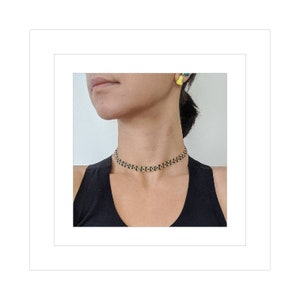 Vintage Beaded Choker Necklace
