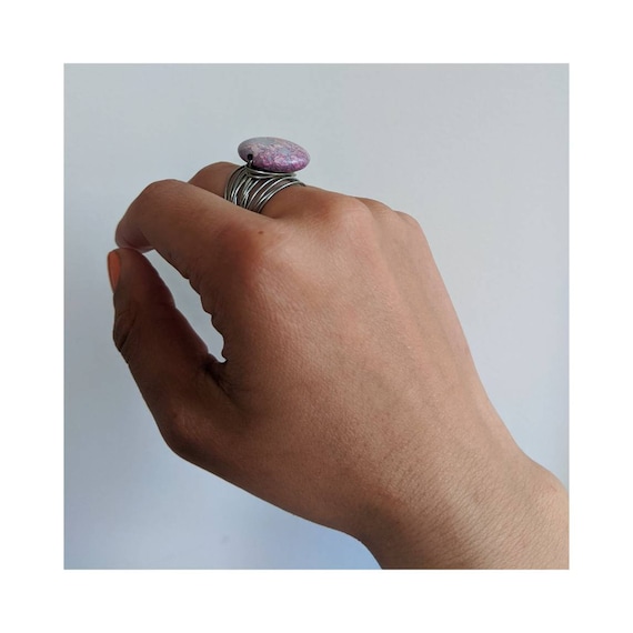 Vintage Wire Wrapped Statement Ring - image 3