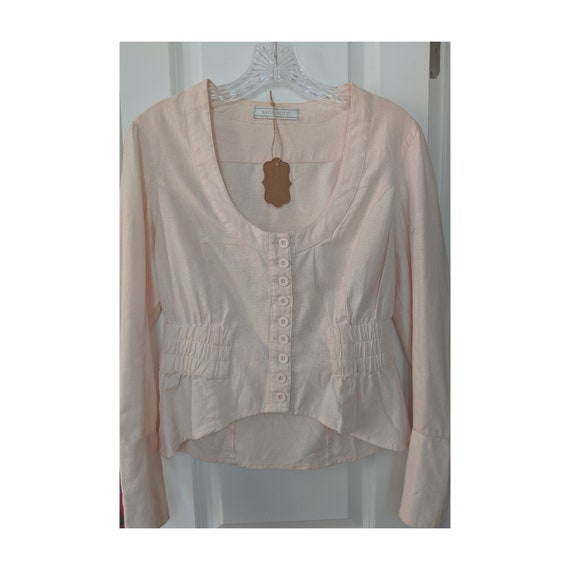 Vintage Linen Blouse
